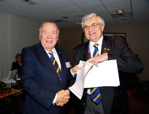 PDG Fred Massey with DG David Merchant PDG Fred Massey with DG David Merchant